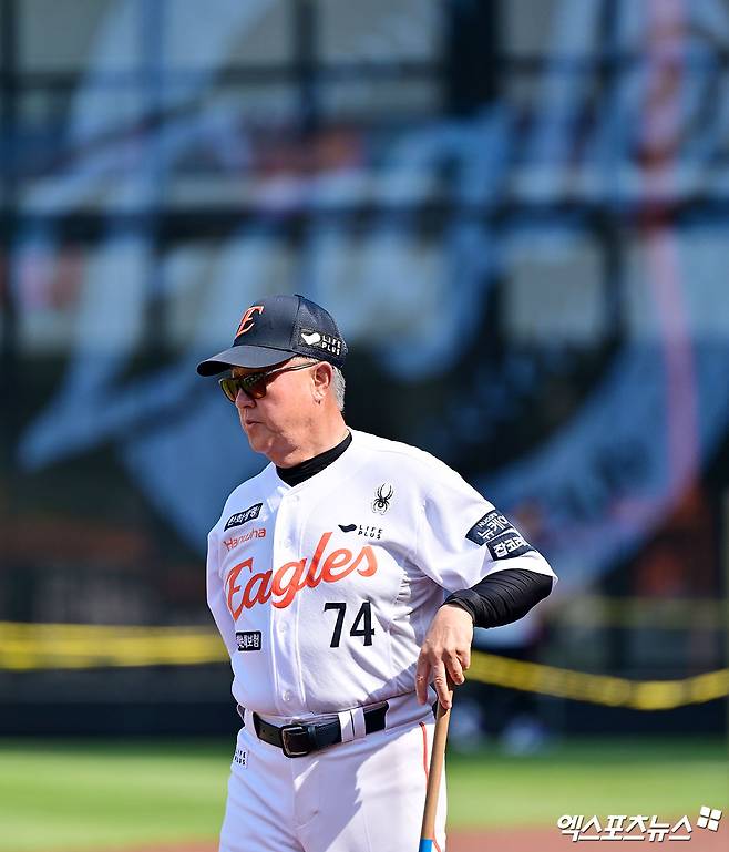 한화 이글스 김경문 감독이 30일 대전 삼성 라이온즈전에서 승리하며 한화 부임 후 100승을 달성했다. 대전, 김한준 기자