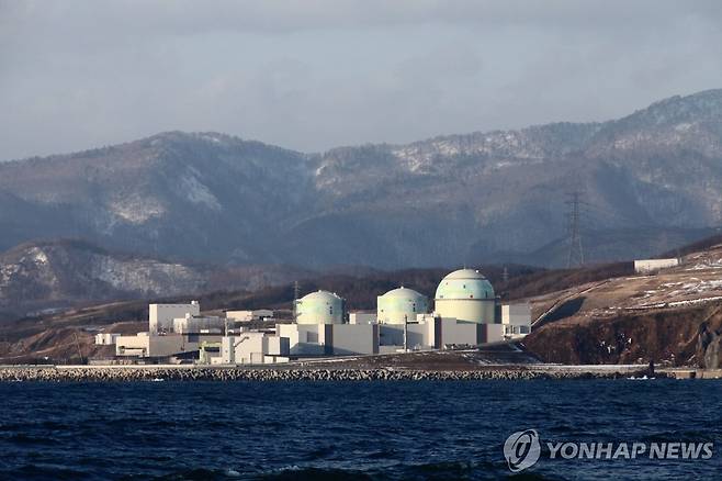 일본 홋카이도 도마리 원자력발전소 [EPA 연합뉴스 자료사진. 재판매 및 DB 금지]