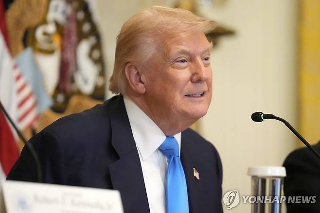 트럼프 대통령 [AP=연합뉴스 자료사진. 재판매 및 DB 금지]