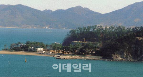 대통령 휴양섬 거제 저도(사진=거제시청)