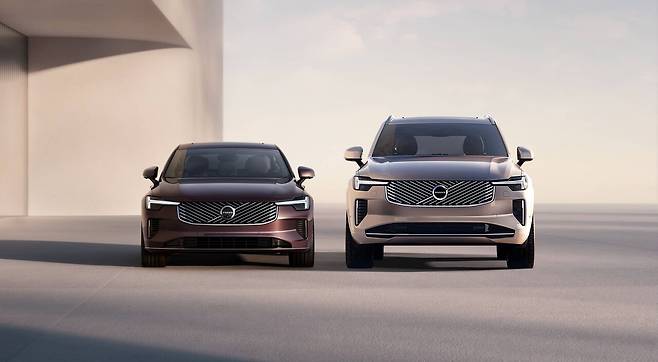 볼보자동차 플래그십 모델인 S90과&nbsp;XC90