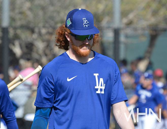 (다저스 시절의 더스틴 메이)