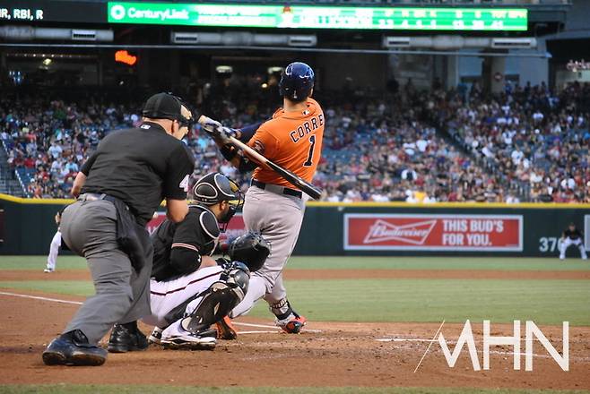 (휴스턴 시절의 코레아)