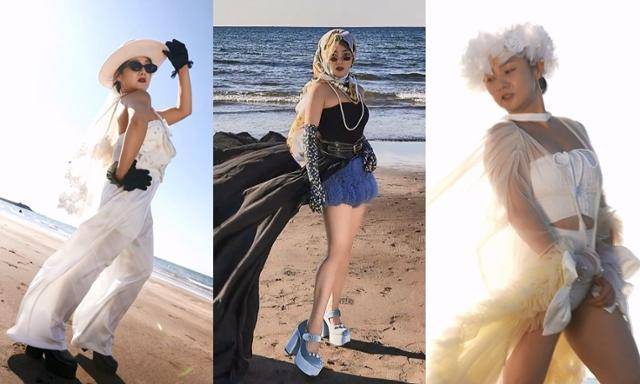 코미디언 박나래가 23년 지기 포토그래퍼 남사친과 깜짝 웨딩 화보를 촬영했다. MBC 제공