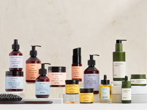 프로즈의 커스텀 헤어케어. Prose