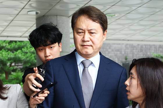 김주현 전 민정수석이 지난달 3일 서울고검에 마련된 내란특검 사무실에 조사를 받기 위해 출석하고 있다. 김종호 기자