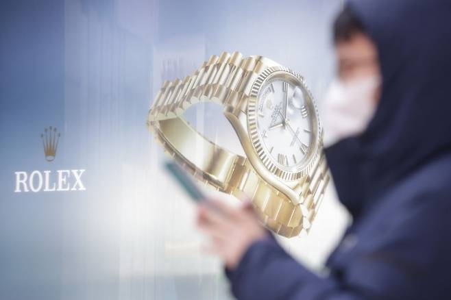 서울의 한 백화점 명품관 앞.  /사진=연합뉴스