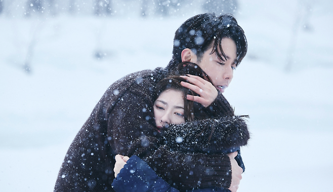 "Marry My Husband," starring Takeru Sato (left) and Fuka Koshiba (CJ ENM Japan)