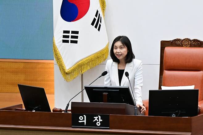 최호정 서울시의회 의장