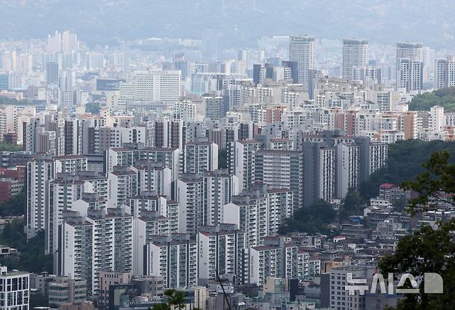 서울시내 아파트 모습. 뉴시스 자료사진.