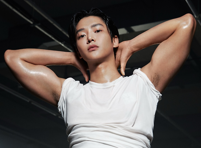 캘빈클라인이 최근 공개한 보이그룹 SF9 출신 배우 로운의 자사 속옷 화보 일부. 일부 온라인 여초 커뮤니티에서는 로운이 겨드랑이털을 드러낸 것에 대해 부정적인 여론이 나왔다. 캘빈클라인 공식 인스타그램 캡처