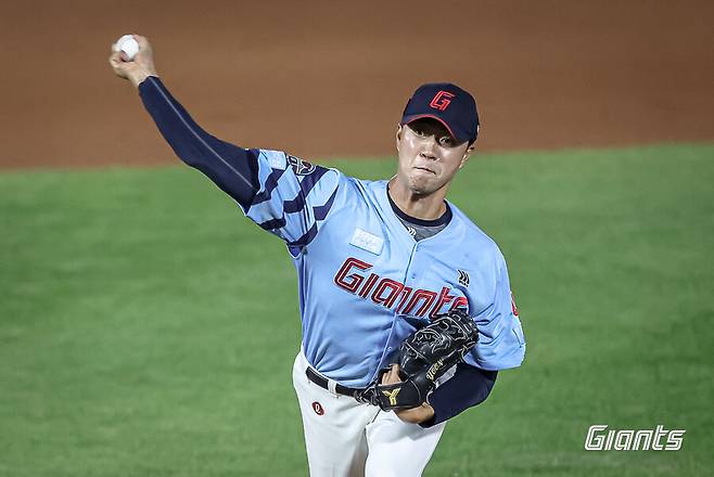 ▲ 윤성빈 ⓒ롯데 자이언츠