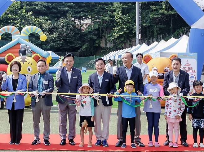 1일 우장산 워터파크 개장식 [서울 강서구 제공. 재판매 및 DB 금지]
