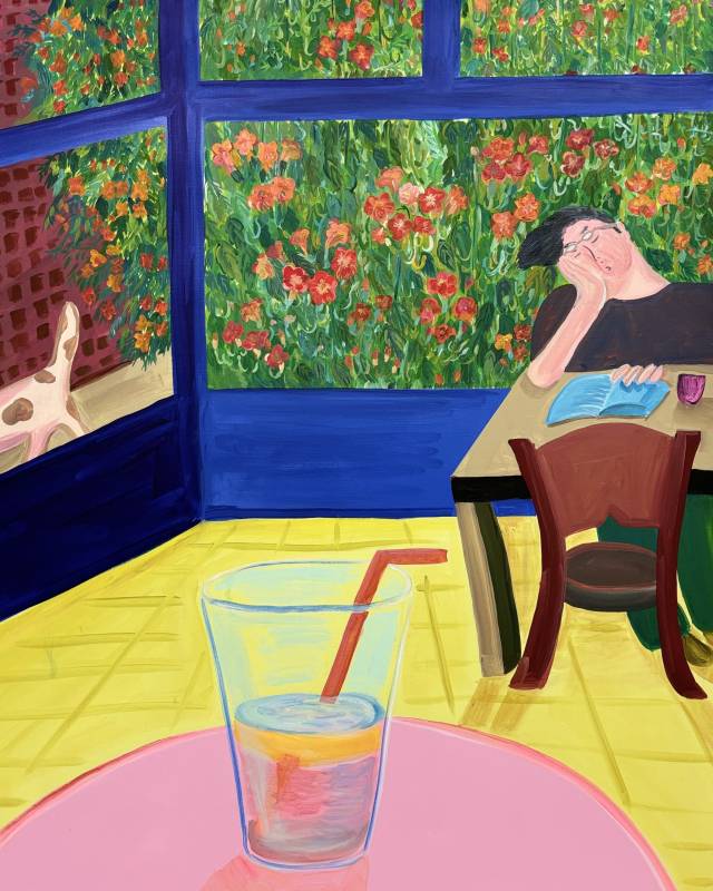 민경희, 자꾸 졸린 여름, 2024. 신세계갤러리 제공