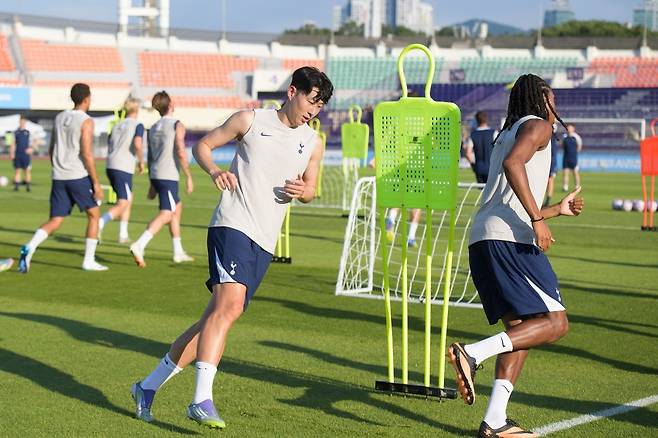 토트넘 홋스퍼의 손흥민(쿠팡플레이시리즈 제공)