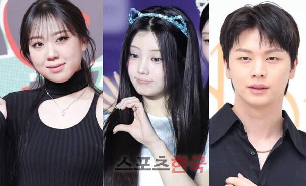 이영지, 아일릿 원희, 육성재ⓒ이혜영 기자 lhy@hankooki.com