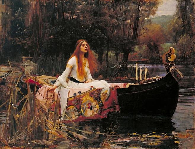 샬롯의 여인(1888). /테이트브리튼