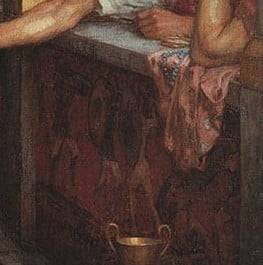 벽화 부분 확대.