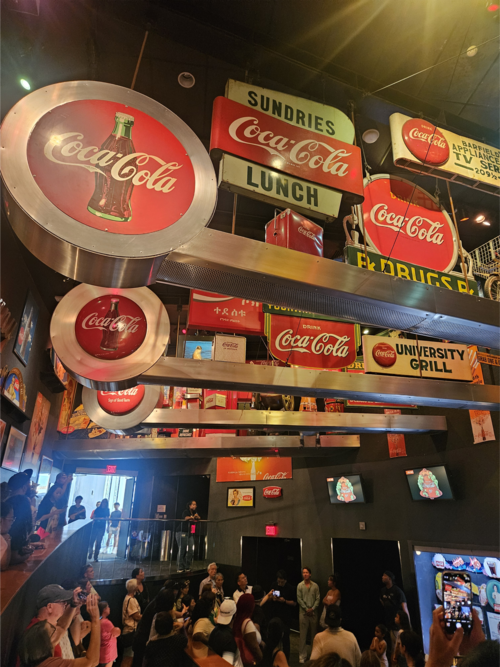 미국 애틀란타에 위치한 월드오브코카콜라[추동훈]