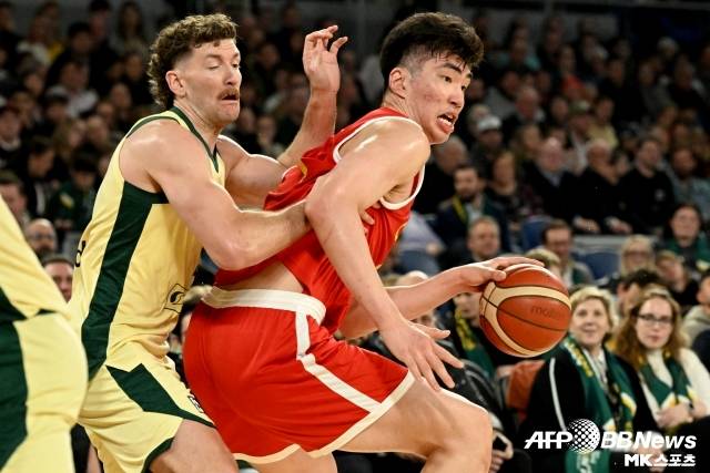 위자하오는 중국 국가대표로 FIBA 제다 아시아컵 2025에 출전할 예정이다. 이후 스페인으로 향한다. 사진=AFPBBNews=News1