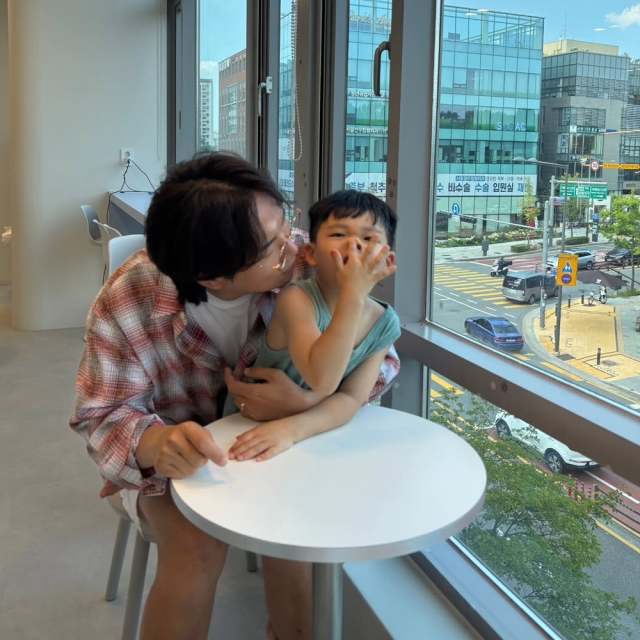 장성규와 아들 사진./장성규 SNS