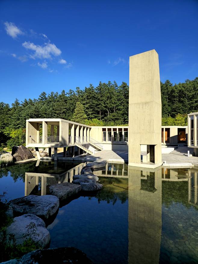 선곡서원 독락의 탑.