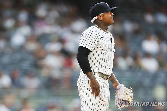 양키스에서 방출된 마커스 스트로먼 [AP=연합뉴스]