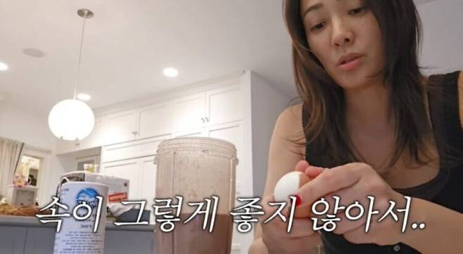 손태영이 몸매 관리 비결을 공개했다. [사진=유튜브 채널 'Mrs.뉴저지 손태영' 영상 캡처]