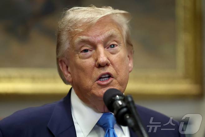 도널드 트럼프 미국 대통령. 2025.07.30. ⓒ 로이터=뉴스1 ⓒ News1 류정민 특파원
