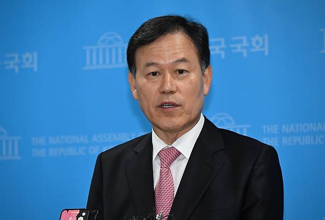 윤한홍 국민의힘 의원. 최현규 기자