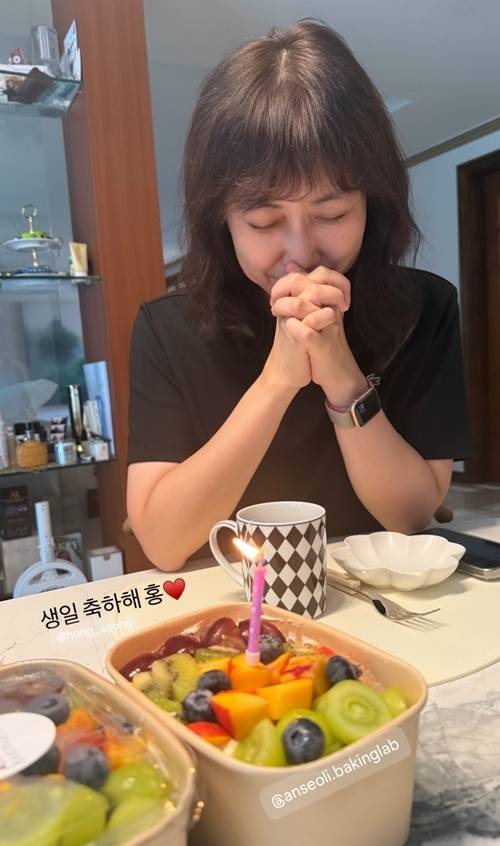 개그우먼 심진화가 조용하고 따뜻한 생일을 맞았다. 사진=심진화 SNS