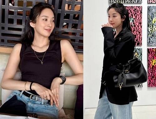 배우 이청아가 단정한 여름 일상룩으로 ‘예술 유전자’의 정수를 증명했다. 사진=이청아 SNS
