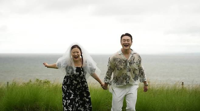 심진화, 김원효 부부. /사진=심진화 SNS 갈무리