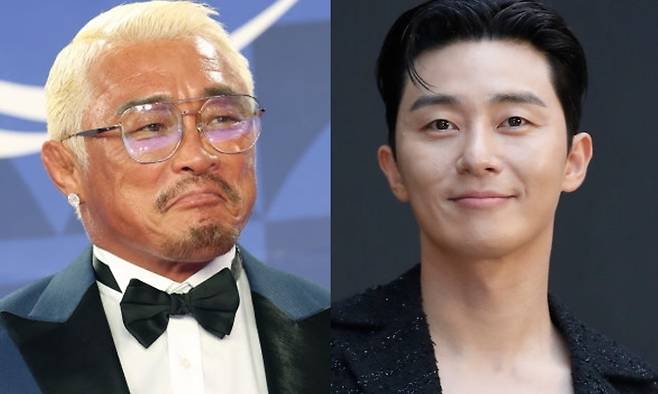 추성훈(왼쪽), 박서준. 뉴스1
