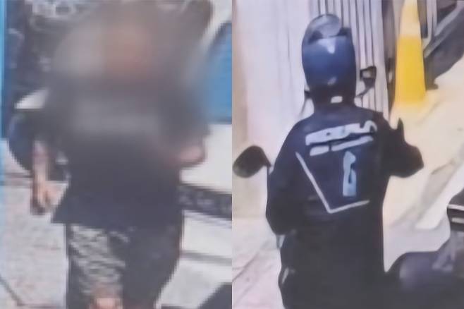 지난달 29일 대전 서구 괴정동의 한 주택가에서 전 연인이었던 30대 여성을 흉기로 살해한 뒤 도주하는 20대 남성. YTN·SBS 보도화면 캡처