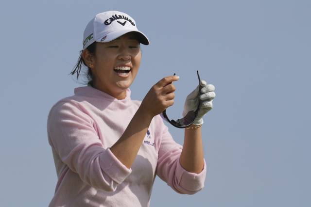 단독 3위에 오른 앤드리아 리. 사진 제공=AP연합뉴스