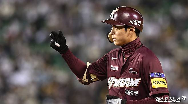 2019년 키움 히어로즈 소속이던 이정후의 모습. 엑스포츠뉴스 DB