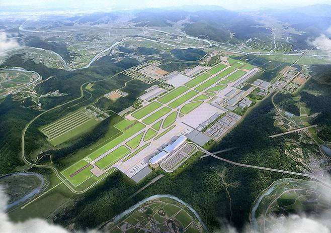 대구경북신공항 조감도. 영남일보 DB