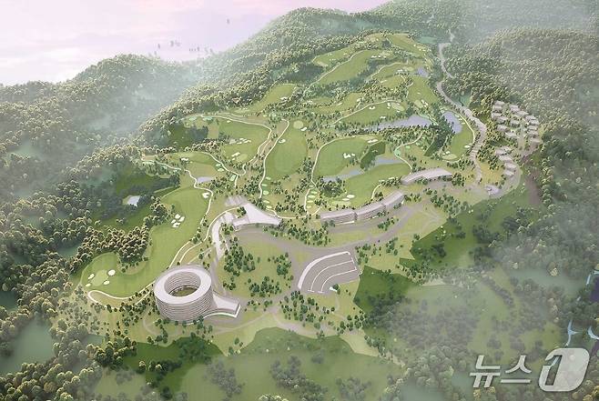 골프장 조감도. (포항시제공, 재판매 및 DB금지) 2025.8.4/뉴스1