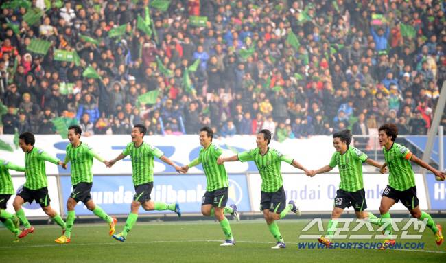 ◇ Jeonbuk team at the time of the 2011 K -League. Sports Chosun DB