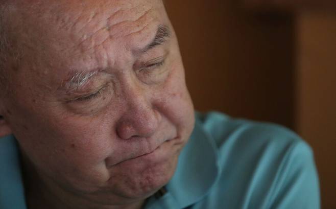 강주성 건강돌봄시민행동 대표 활동가. 한겨레 백소아 기자