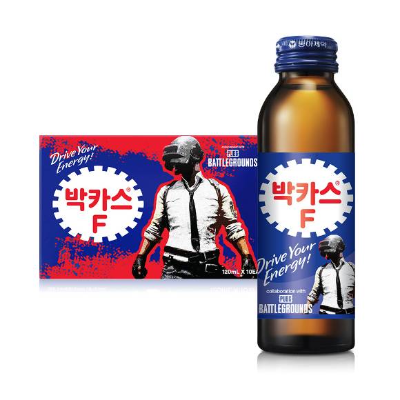 박카스F 배틀그라운드 스페셜 에디션. [사진=동아제약 제공]