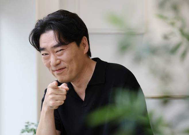 유성주 배우가 31일 서울 성북구 모처 카페에서 본지와 인터뷰하고 있다. / 사진. 이솔 기자