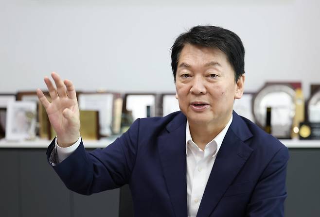 안철수 국민의힘 당 대표 후보. 이솔 기자