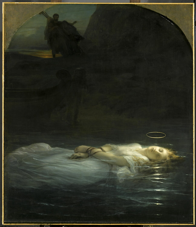 Paul Delaroche [La jeune martyre], 1854/55 ©Musée du Louvre