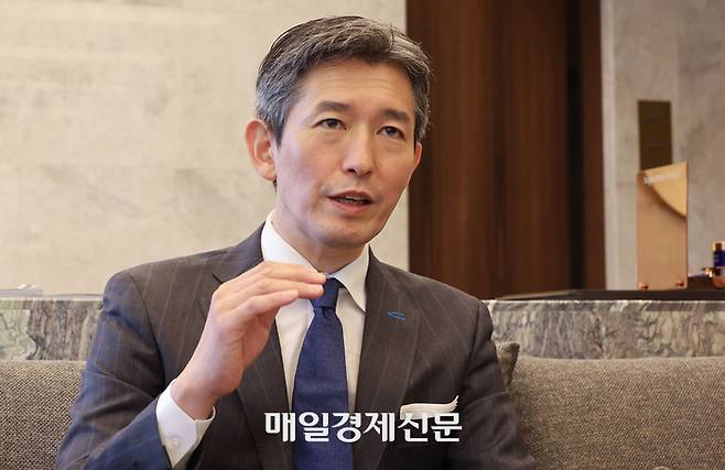 카즈히로 사쿠라이 닷사이 회장 2025.7.18 [이승환기자]