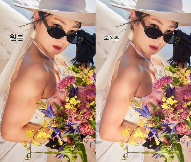 코미디언 박나래의 23년지기 친구인 사진작가 안웅선씨가 박나래 웨딩화보의 원본을 공개했다. /사진=스튜디오공육사 SNS