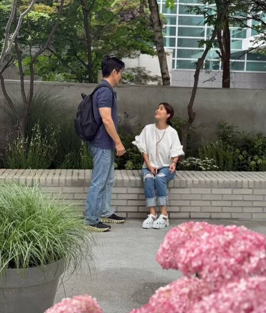 차인표, 신애라./소셜미디어