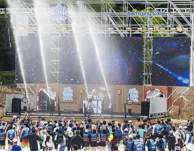 캐리비안 베이 공연 무대