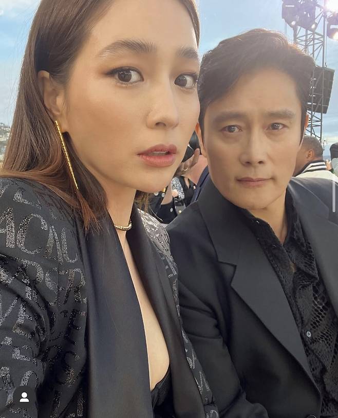 이민정, 이병헌 부부. 이민정 인스타그램 캡처